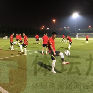 世界杯举办城市-国足转入技战术演练 技术人员加紧分析澳大利亚队